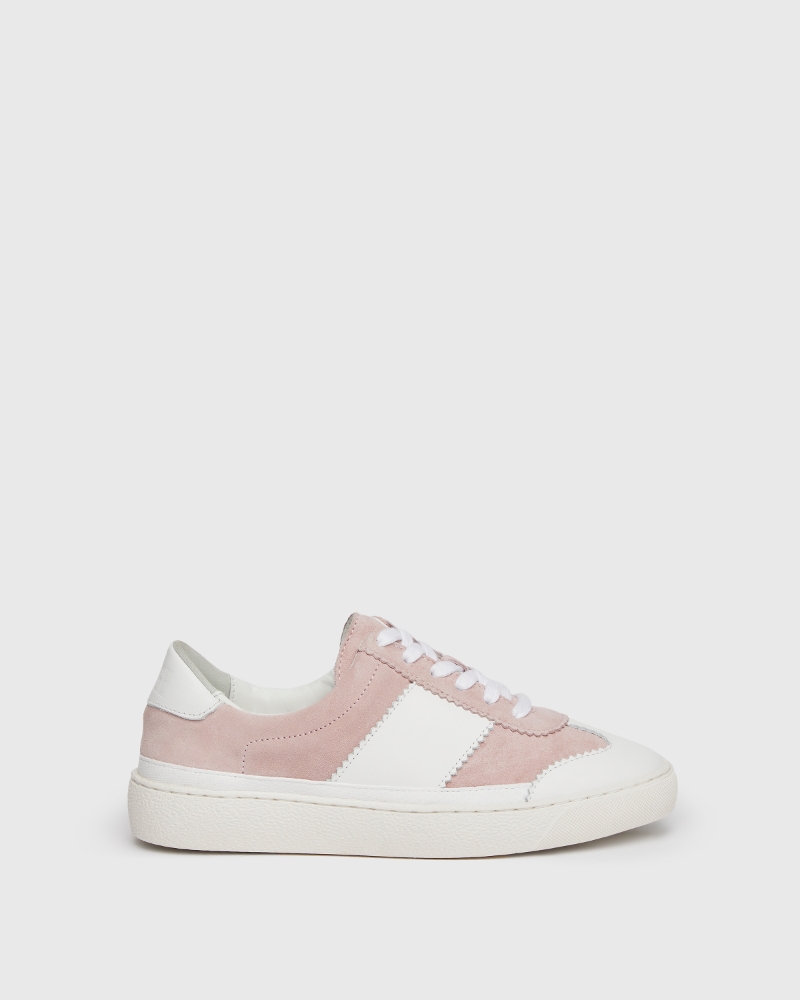 Brie Sneaker - Pink Leather